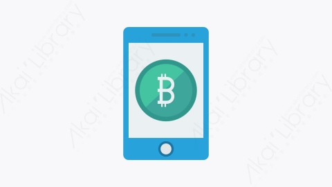 图片素材-085-比特币-13bitcoin扁平卡通比特币区块链和加密货币元素图标