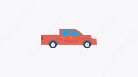 图片素材-086-车辆-1vehicle扁平卡通交通运输工具图标元素