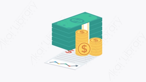 图片素材-088-货币-1currency扁平卡通银行和商务金融业图标元素