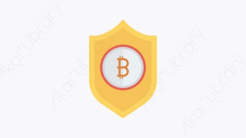 图片素材-089-比特币-9bitcoin扁平卡通比特币区块链和加密货币元素图标