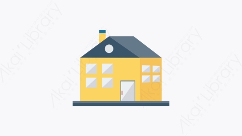 图片素材-089-住宅-25house扁平卡通城市建筑图标元素