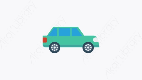 图片素材-090-车辆-1vehicle扁平卡通交通工具汽车元素图标