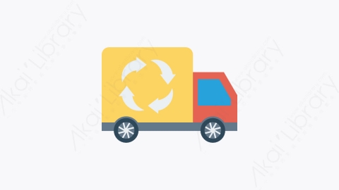 图片素材-092-交货-3delivery扁平卡通交通运输工具图标元素