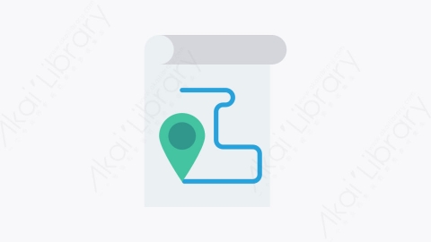 图片素材-099-地图-1map扁平卡通旅游旅行游记元素图标