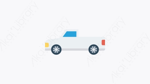 图片素材-099-车辆vehicle扁平卡通交通运输工具图标元素
