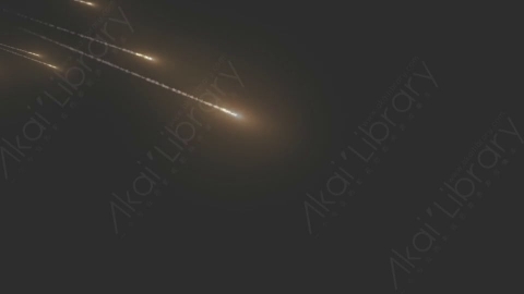 视频素材-弹道09_Meteors