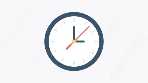 图片素材-100-时钟clock扁平卡通银行和商务金融业图标元素