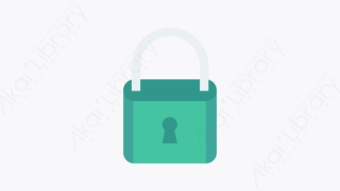图片素材-101-挂锁padlock扁平卡通网页设计开发和UI图标元素