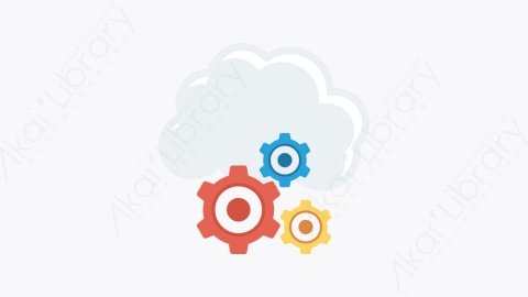图片素材-133-云计算-24cloud-computing扁平卡通网络云计算图标元素