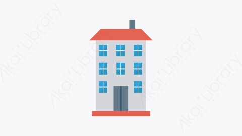 图片素材-164-住宅-11house扁平卡通城市建筑图标元素