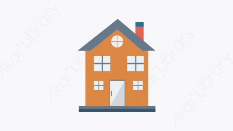 图片素材-178-住宅-7house扁平卡通城市建筑图标元素