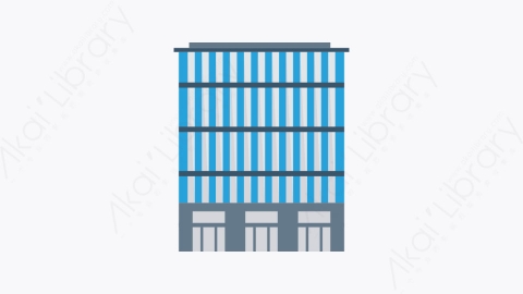 图片素材-187-建筑物buildings扁平卡通城市建筑图标元素