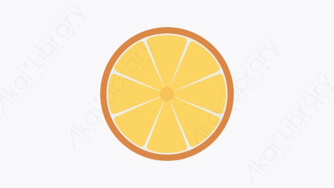 图片素材-255-柠檬lemon扁平卡通食物餐饮元素图标