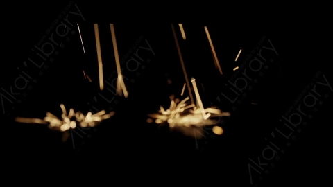 视频素材-火星花火4K_Sparks_002