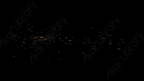 视频素材-火星花火4K_Sparks_036