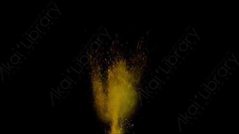 视频素材-爆炸粉尘色粉4K_UHD_SIDE_VIEW_5