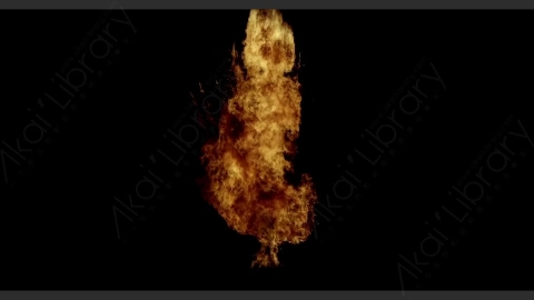 视频素材-4k-Combust1-Explode-prores爆炸火焰