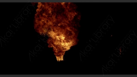 视频素材-4k-Combust16-Explode-prores-slomo爆炸火焰