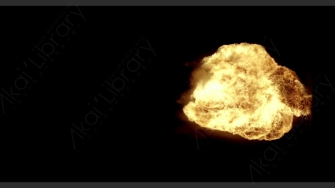 视频素材-4k-Combust2-Explode-prores爆炸火焰