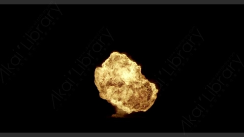 视频素材-4k-Combust24-Explode-prores-slomo爆炸火焰