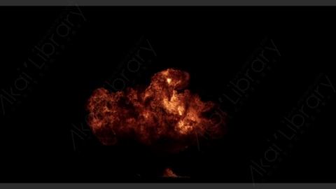 视频素材-4k-Combust7-Explode-prores爆炸火焰