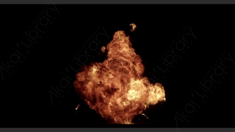 视频素材-4k-Combust9-Explode-prores爆炸火焰