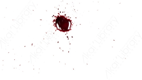 视频素材-血液滴落Blood_Drops_02
