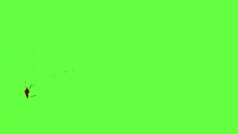 视频素材-血液喷出Blood_HitSide_Small_60fps_14