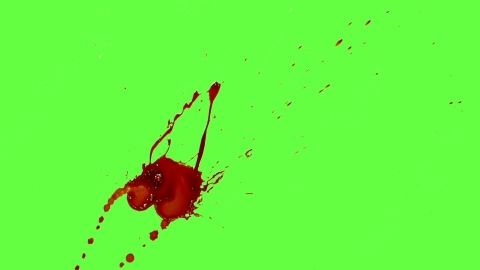 视频素材-血液洒落Blood_Splat_60fps_01