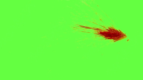 视频素材-血液洒落Blood_Splat_60fps_25