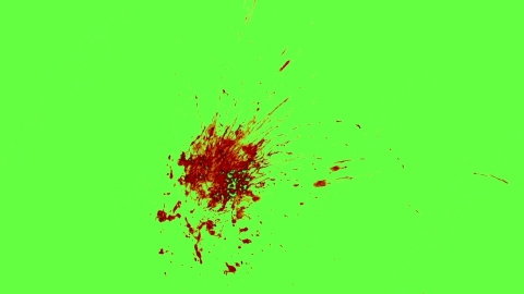 视频素材-血液洒落Blood_Splat_60fps_30