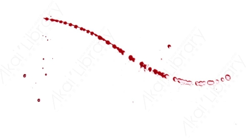 视频素材-血液滴落Blood_Trail_06