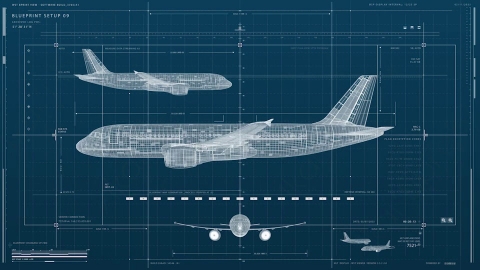 AE模板-BluePrints_09飞机客机分析扫描HUD科技界面.zip
