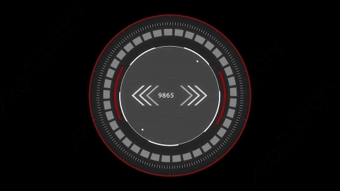 AE模板-Circle HUD 01_HUD科技圆形界面元素.zip