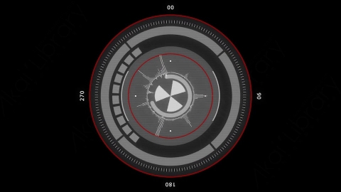 AE模板-Circle HUD 02_HUD科技圆形界面元素.zip