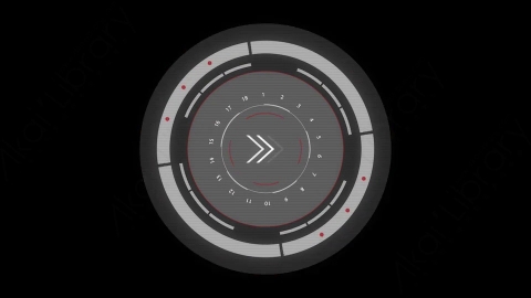 AE模板-Circle HUD 03_HUD科技圆形界面元素.zip