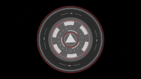 AE模板-Circle HUD 04_HUD科技圆形界面元素.zip