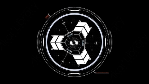 AE模板-Circle_04_HUD科技圆形界面元素.zip
