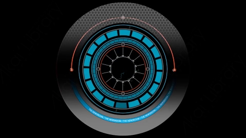 AE模板-Circle_11_HUD科技圆形界面元素.zip