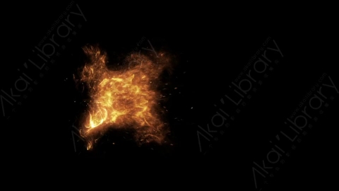 视频素材-魔法科幻枪火Combust_Side