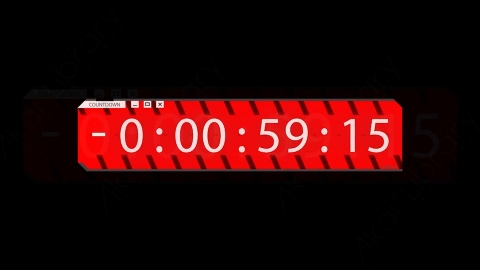 AE模板-Countdown Timer_UI_02_HUD科技倒计时界面元素.zip