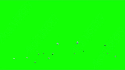 视频素材-石块碎石落地Debris_Rocks_Middle_02