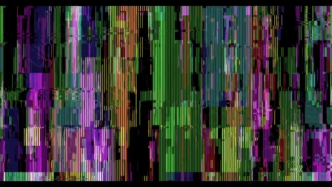 视频素材-故障毛刺背景Distortion_Background_10