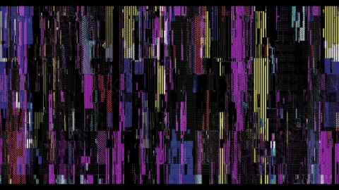 视频素材-故障毛刺背景Distortion_Background_2