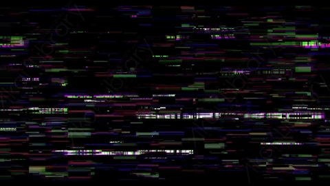视频素材-故障毛刺背景Distortion_Background_4