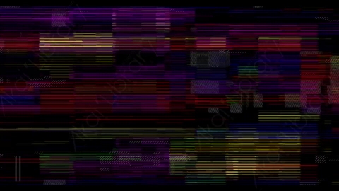 视频素材-故障毛刺背景Distortion_Background_8