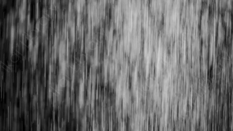视频素材-雨水下雨Downpour_Close_Up