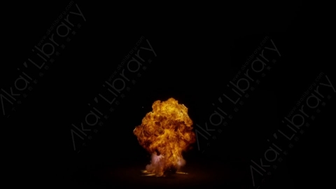 视频素材-爆炸火焰Explosion_Air_120fps_01