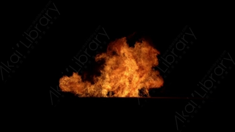 视频素材-爆炸火焰Explosion_Ground_60fps_06