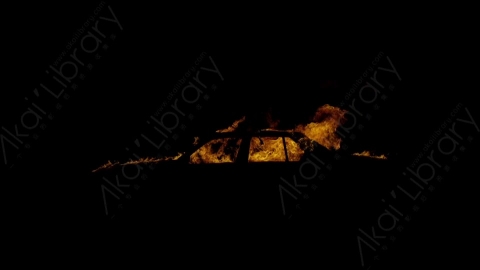 视频素材-车辆燃烧火焰Fire_Car_Side_60fps_05
